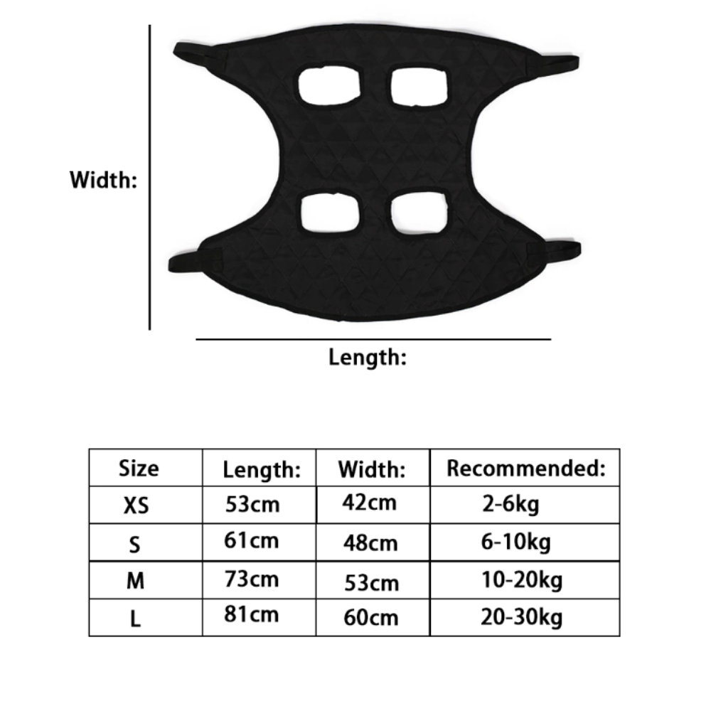 PawsitivePets™-Pet Grooming Restraint Bag with Hammock