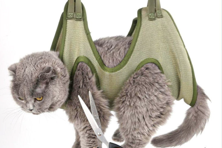 PawsitivePets™-Pet Grooming Restraint Bag with Hammock