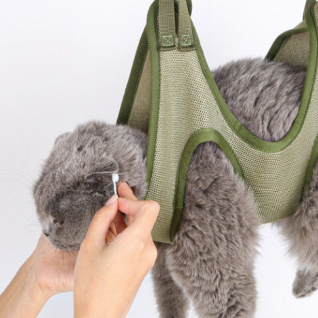 PawsitivePets™-Pet Grooming Restraint Bag with Hammock