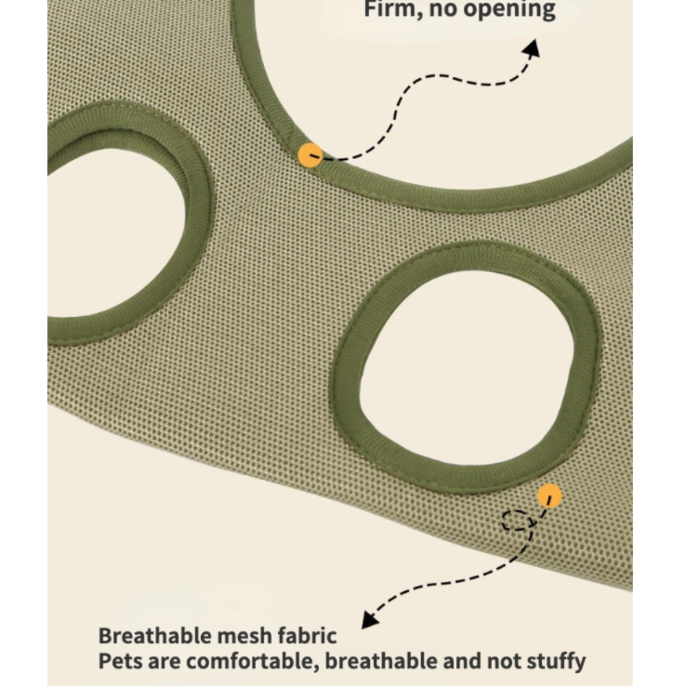 PawsitivePets™-Pet Grooming Restraint Bag with Hammock