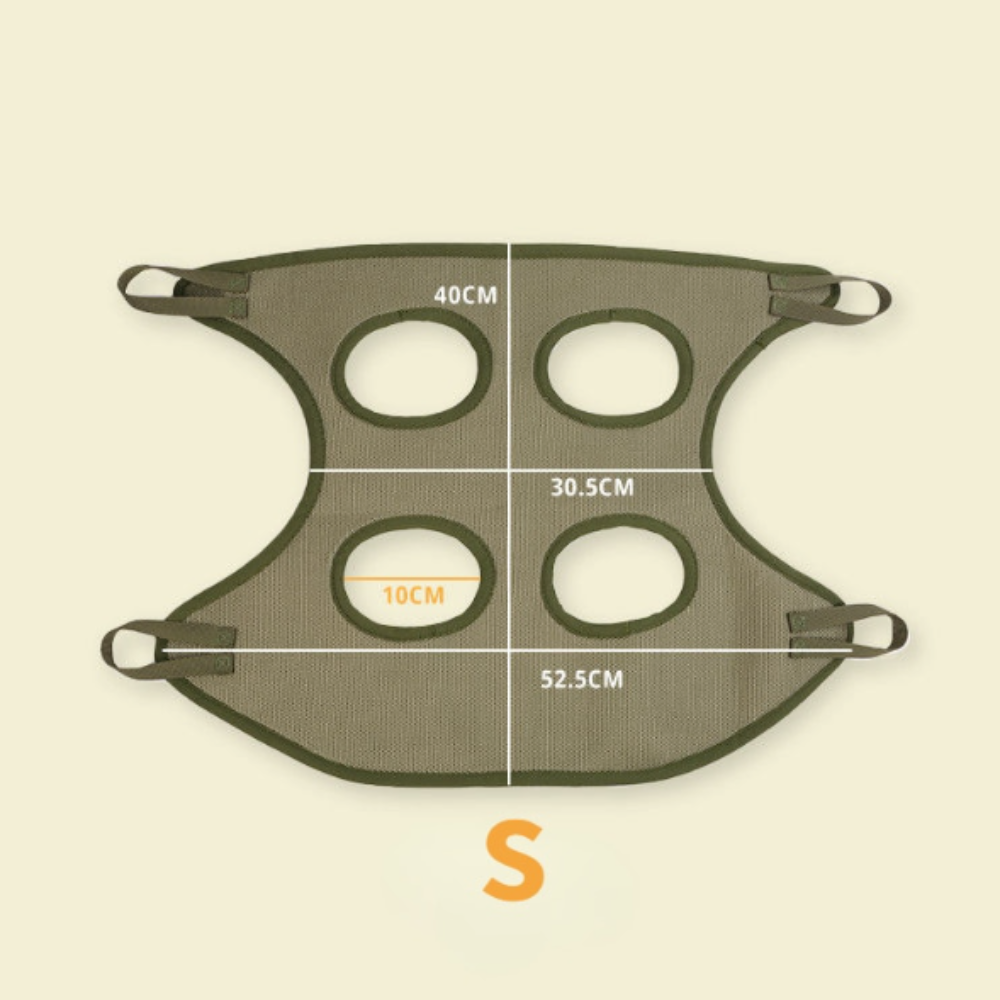 PawsitivePets™-Pet Grooming Restraint Bag with Hammock