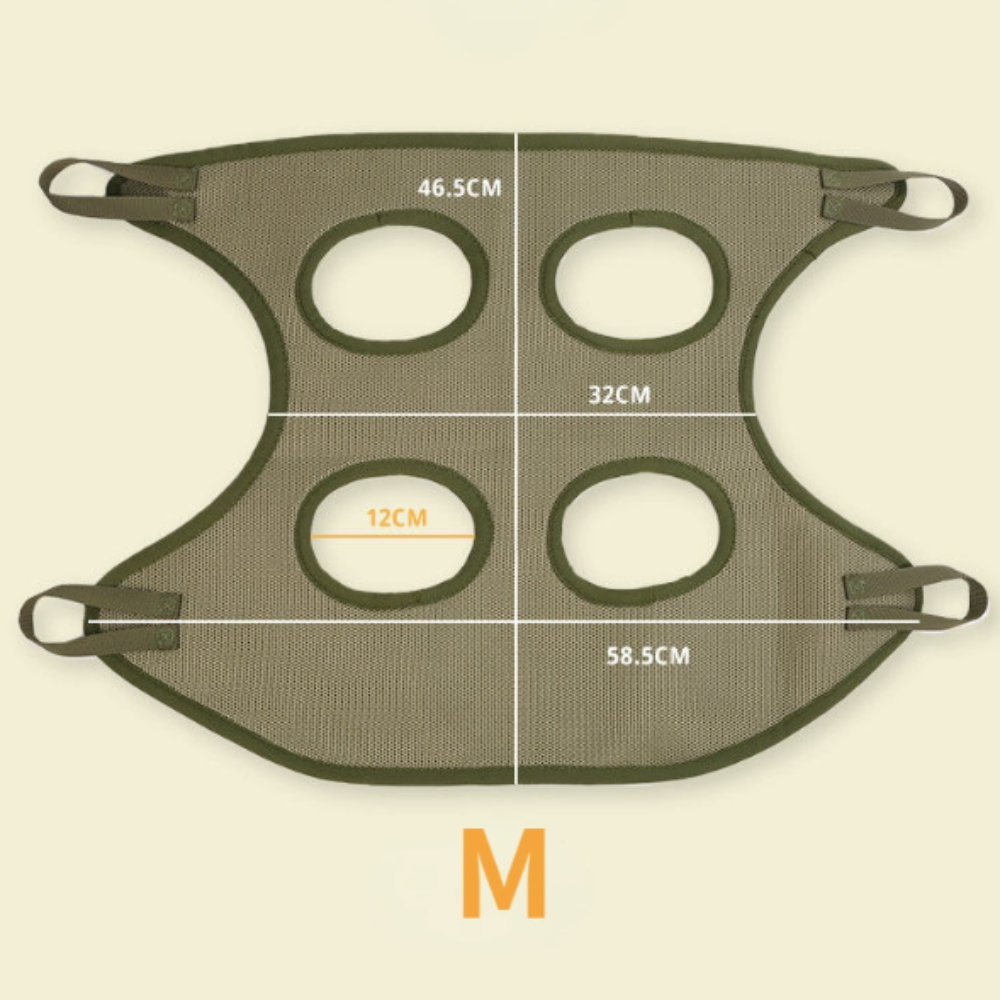 PawsitivePets™-Pet Grooming Restraint Bag with Hammock